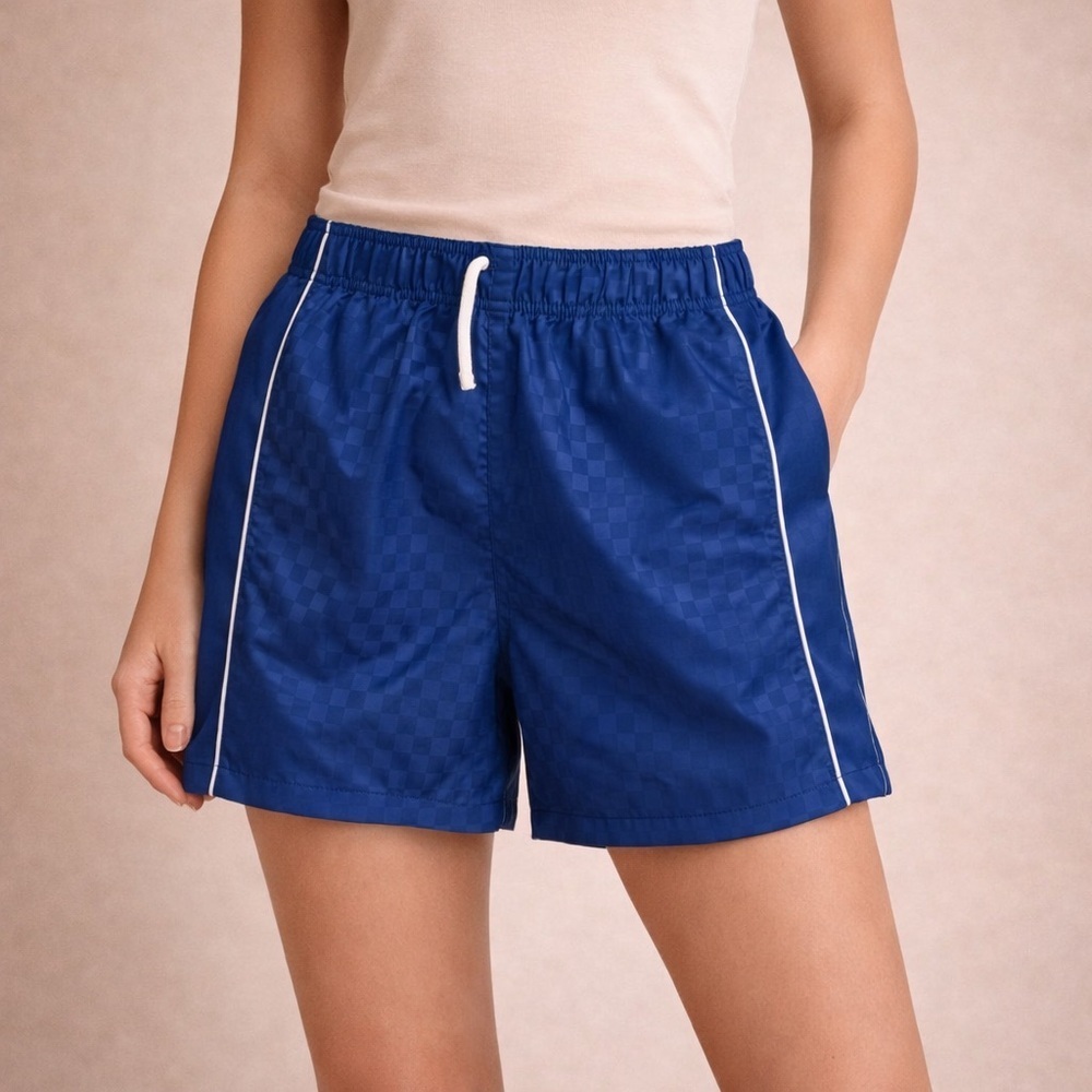 Classic Blue Women's Athletic Shorts
